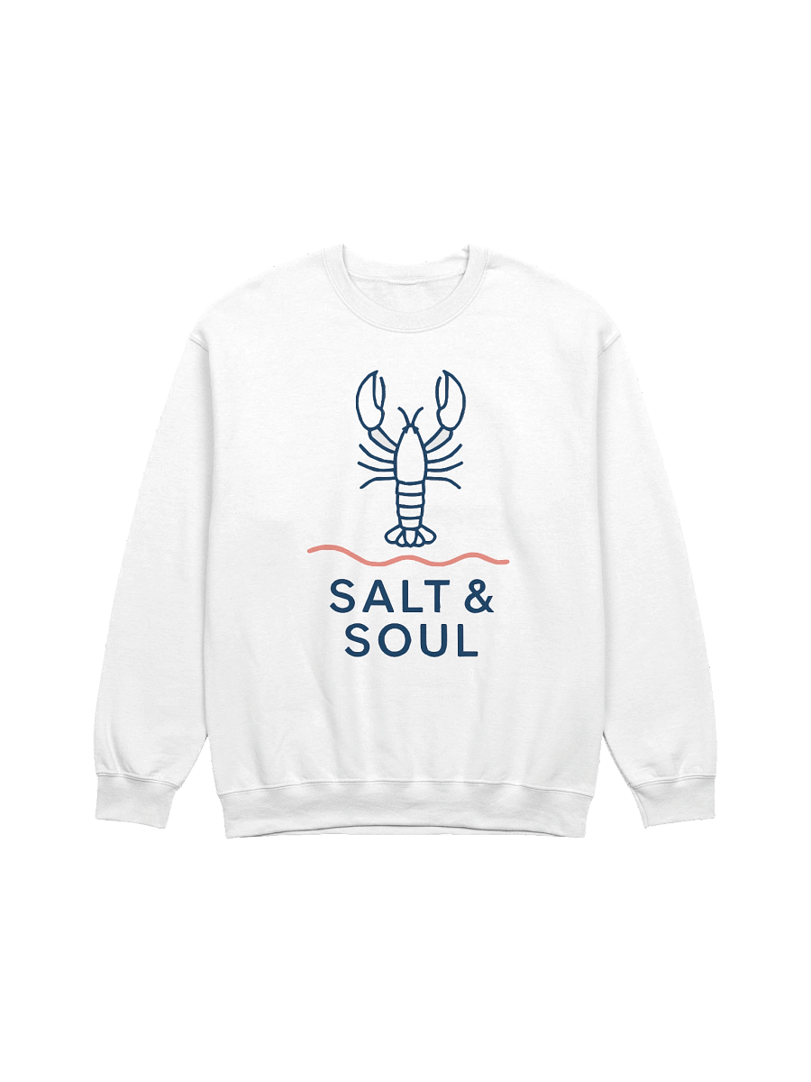 Salt & Soul Lobster Sweatshirt – Minimalist Ocean-Inspired Pullover product image (1)