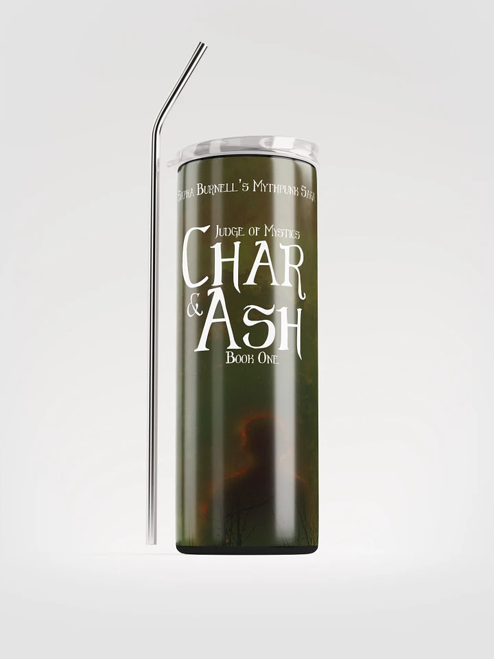 Char & Ash: Stainless Steel Tumbler & Straw product image (1)