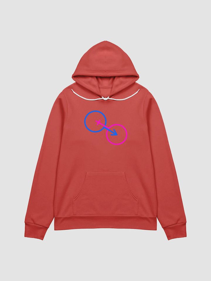 Interconnected Male & Female Unisex Hoodie product image (1)