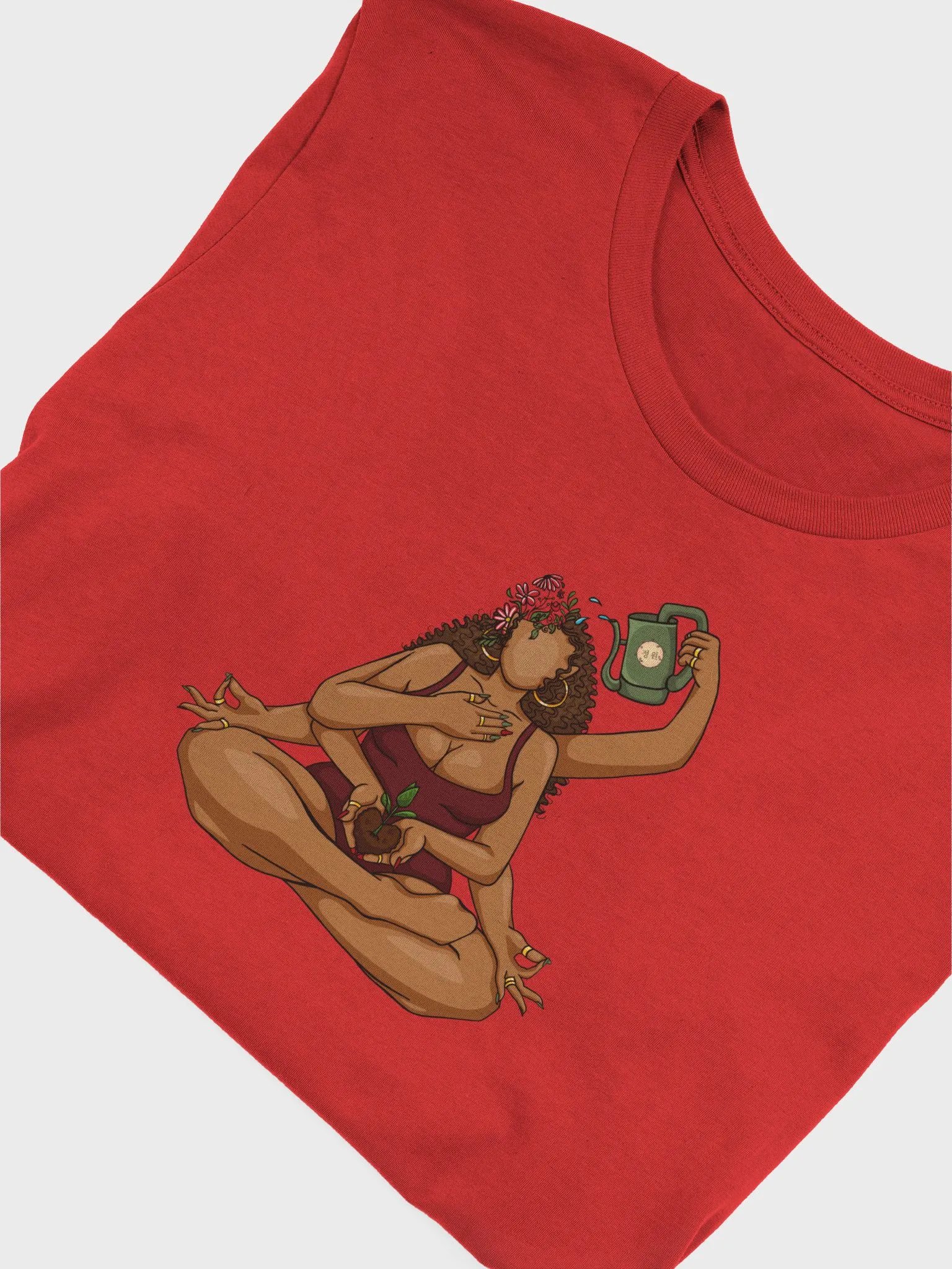 Water YOU - theGarden Deity Tee (red) product image (4)