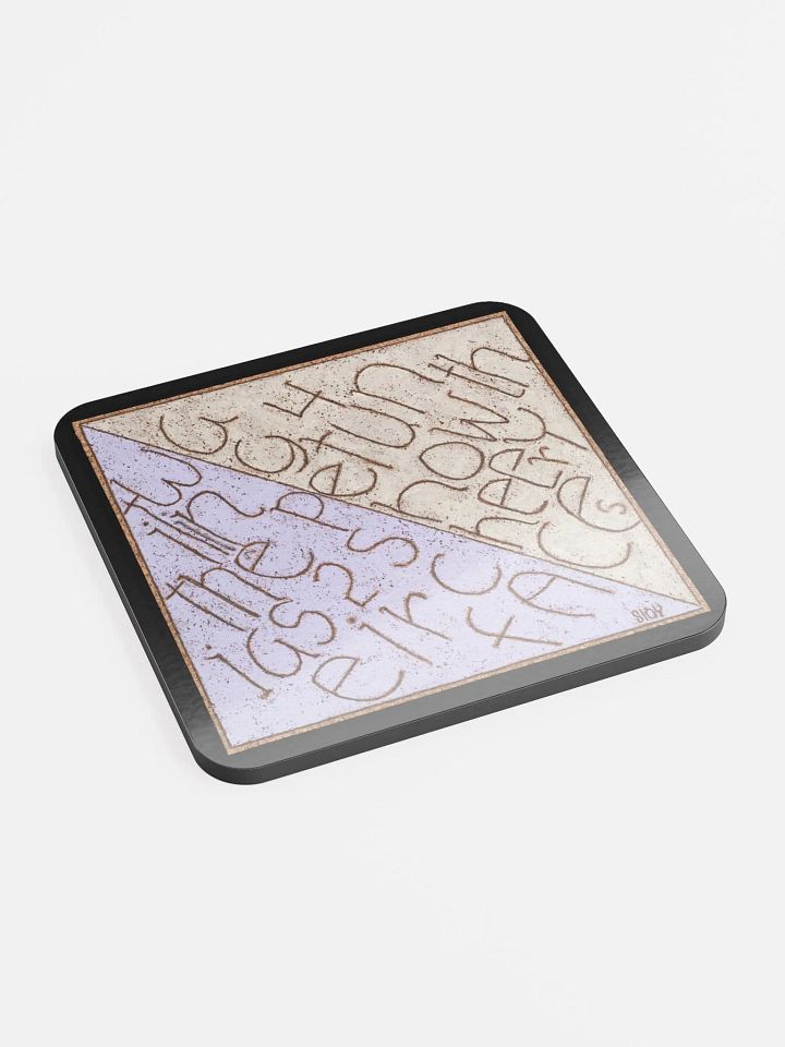 Waiting for the Petunias Coaster product image (2)