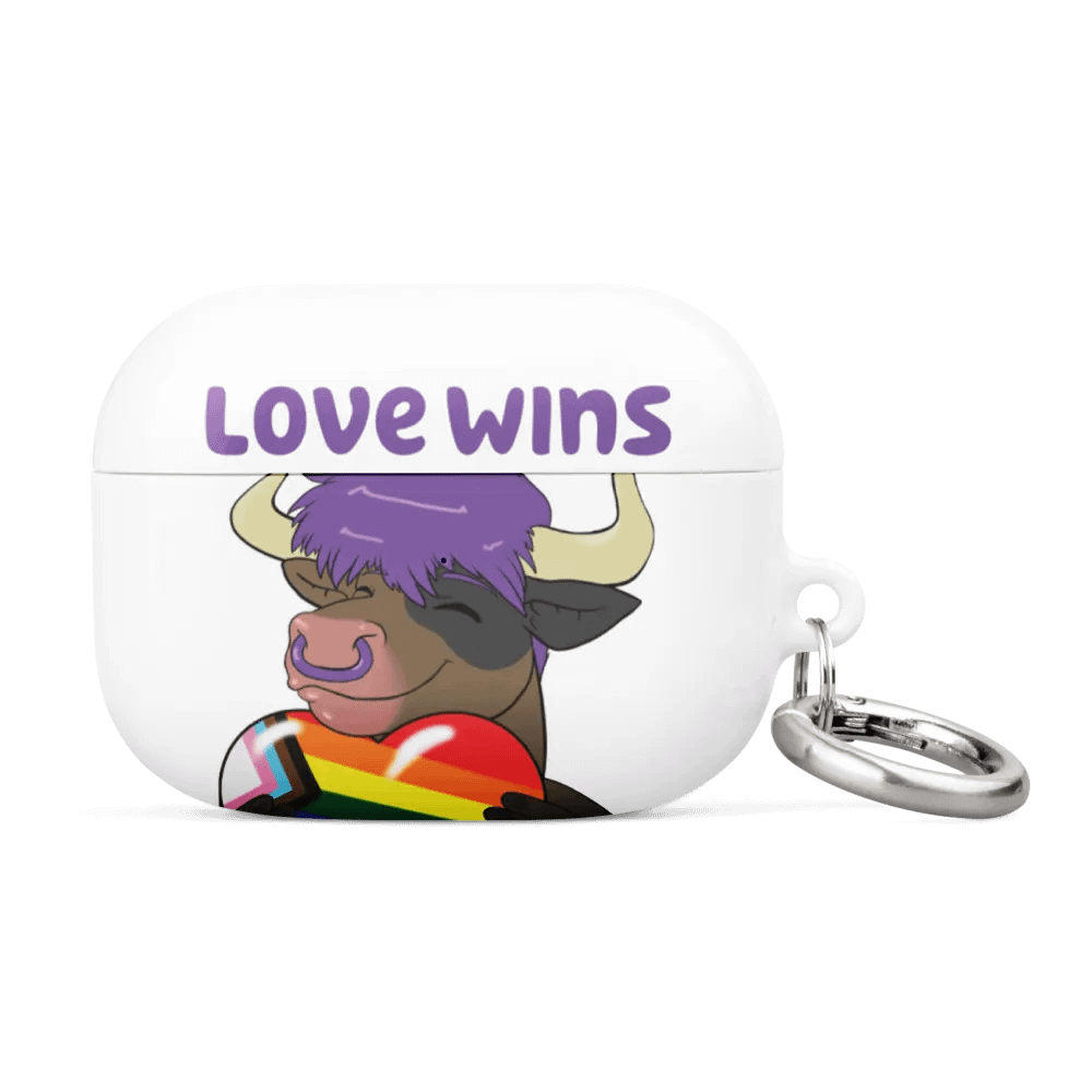 "Love Wins" Airpods Case product image (1)