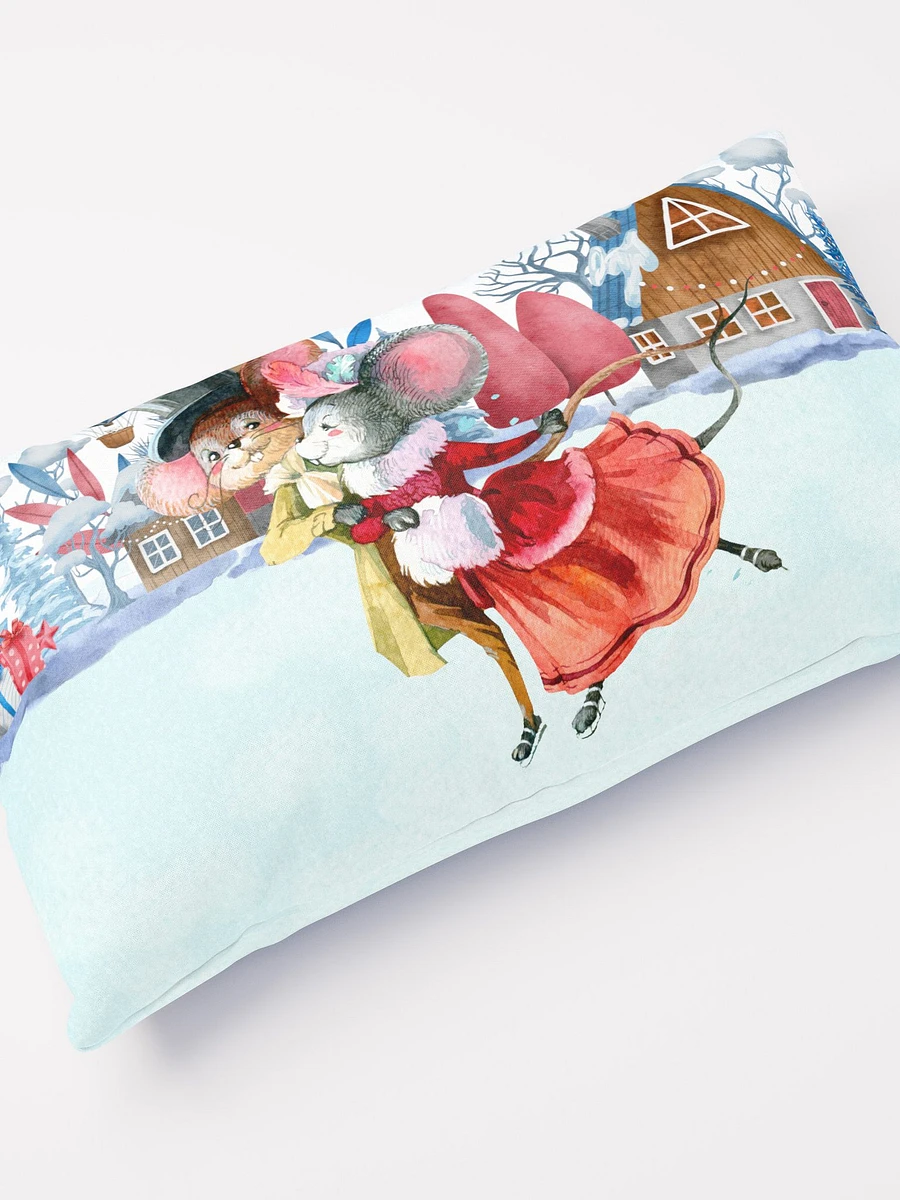 Warm Winter Embrace Throw Pillow product image (11)