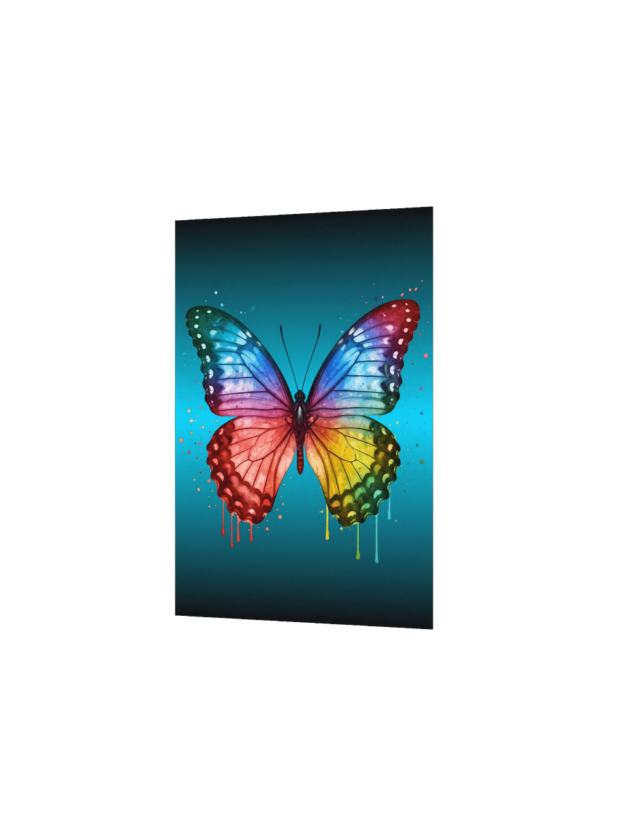 Rainbow Butterfly: Painted Elegance Poster product image (15)