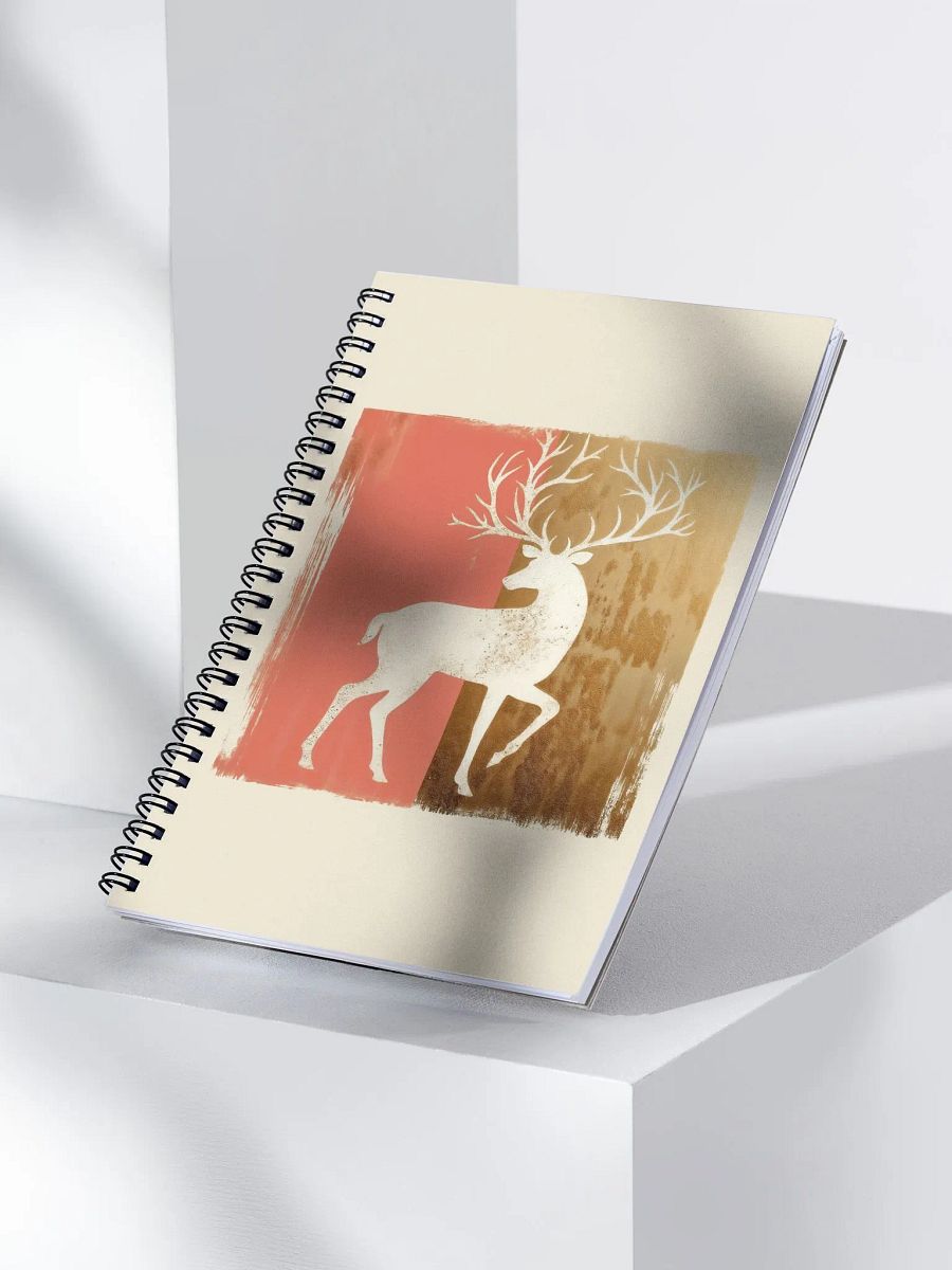 Holiday reindeer charm-notebook product image (3)