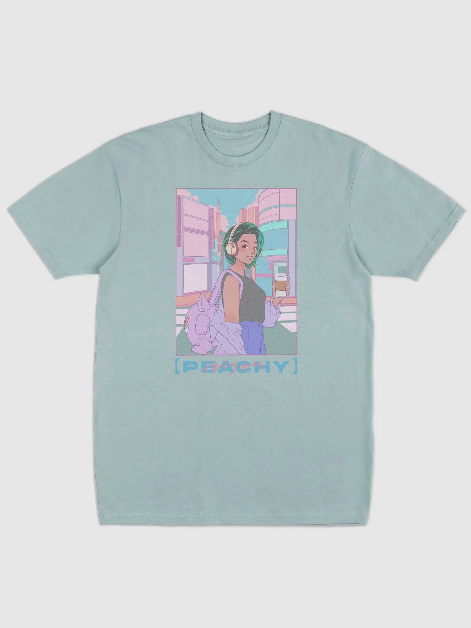 Walking with Peachy T-Shirt product image (3)
