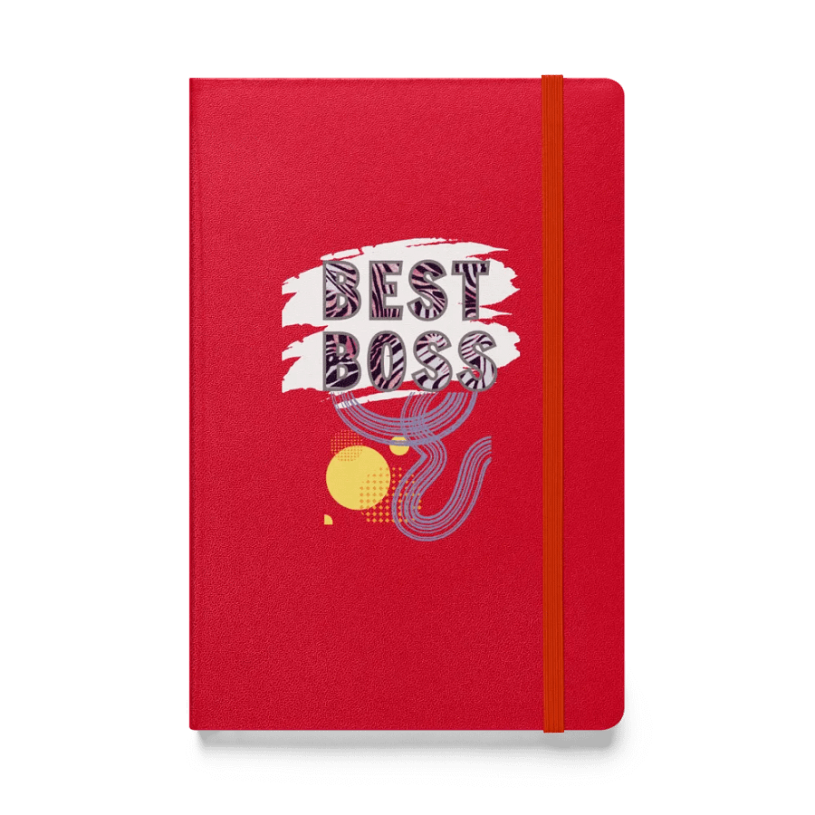 Vibrant Boss Hardcover Journal Christmas birthday gift product image (1)