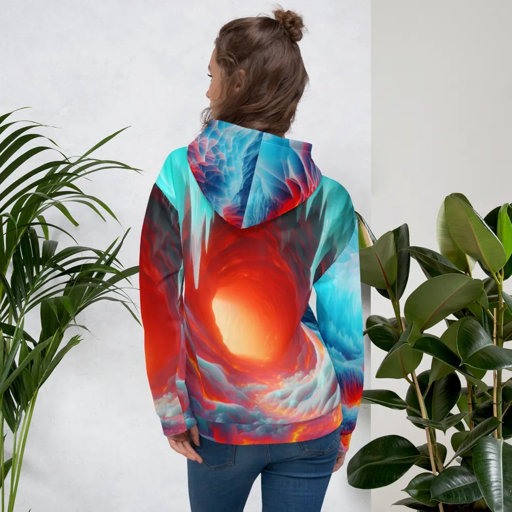 Fire and Ice - Fiery Flow Through Glacier #6 product image (11)