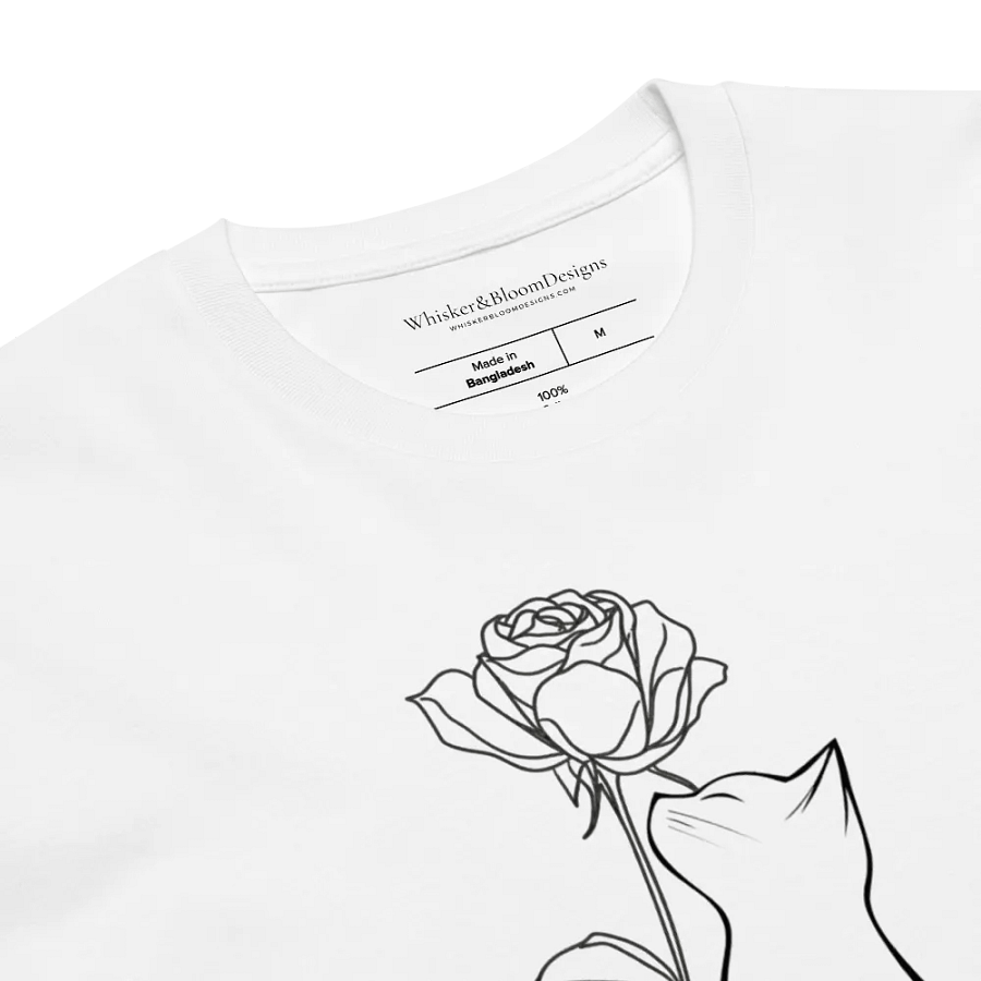 Rose Cat Supreme Comfort Classic T-Shirt product image (6)