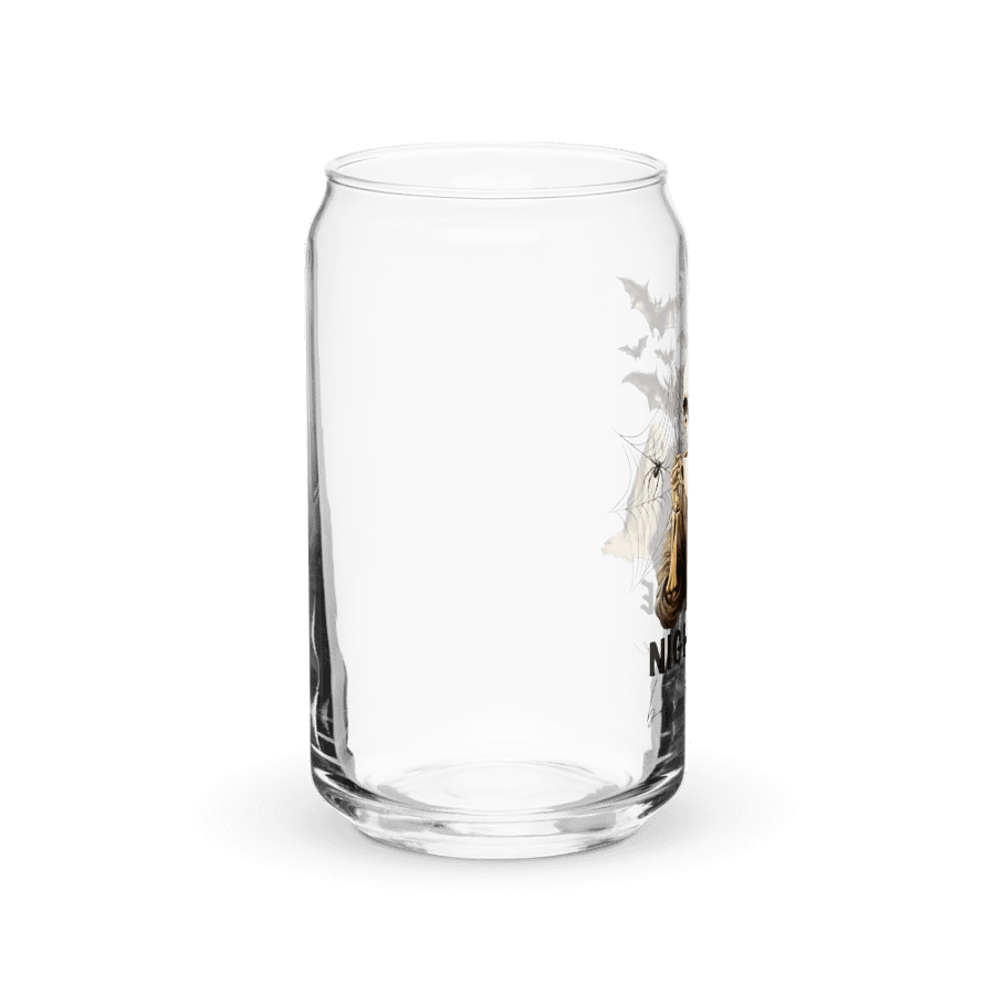 Nightmare Before Coffee Halloween Glass Cup product image (40)