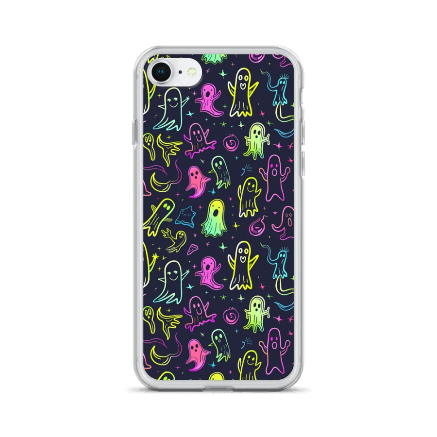 Funny Neon Ghost Case For Iphone product image (1)