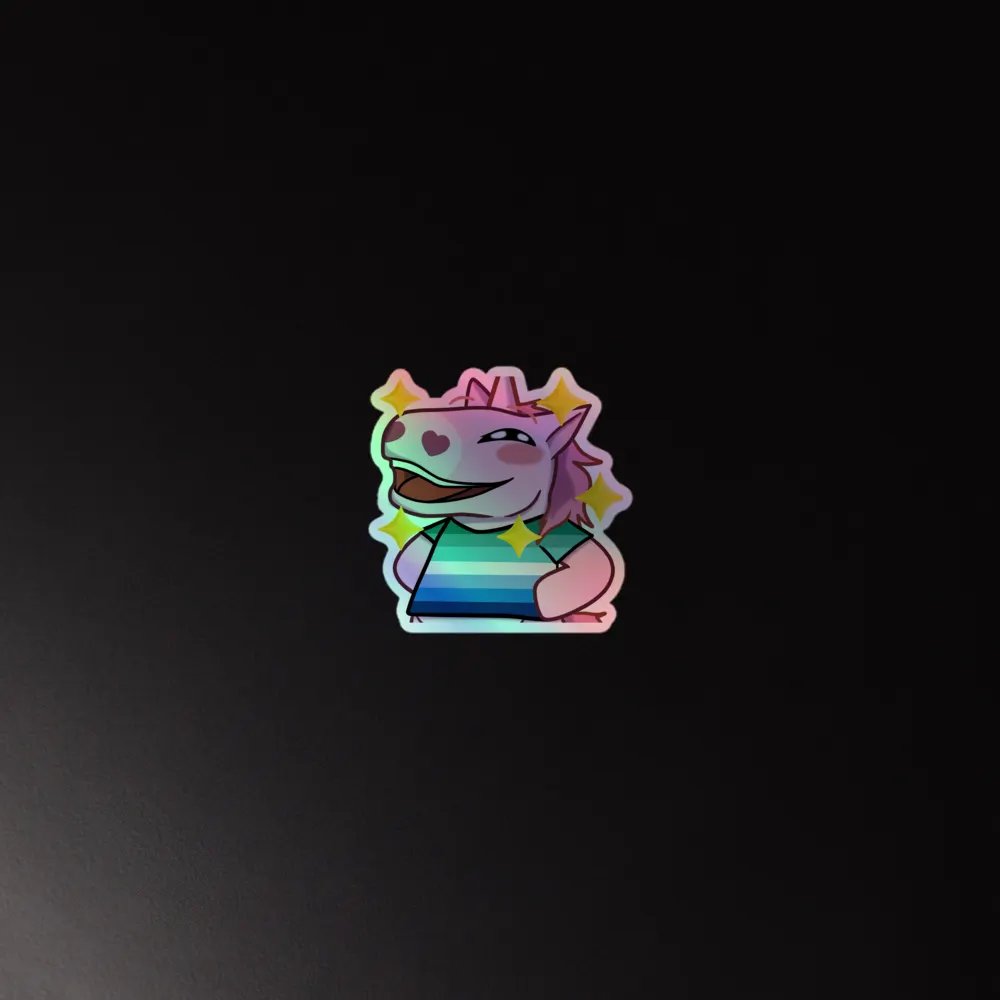 GAY Pride Holographic Sticker product image (4)