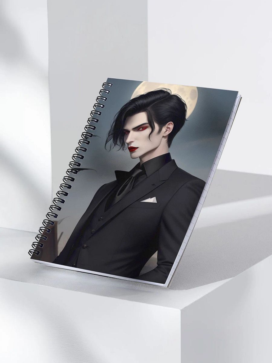 Male Vampire V.1 Spiral Notebook product image (3)