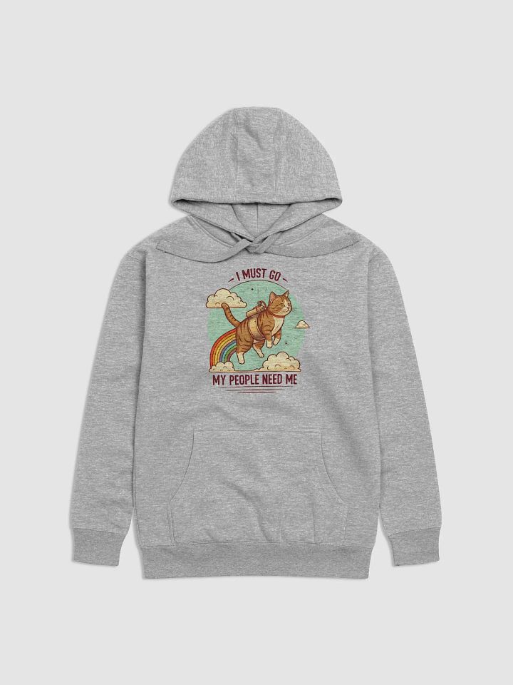 Rocket Cat Unisex Hoodie product image (3)