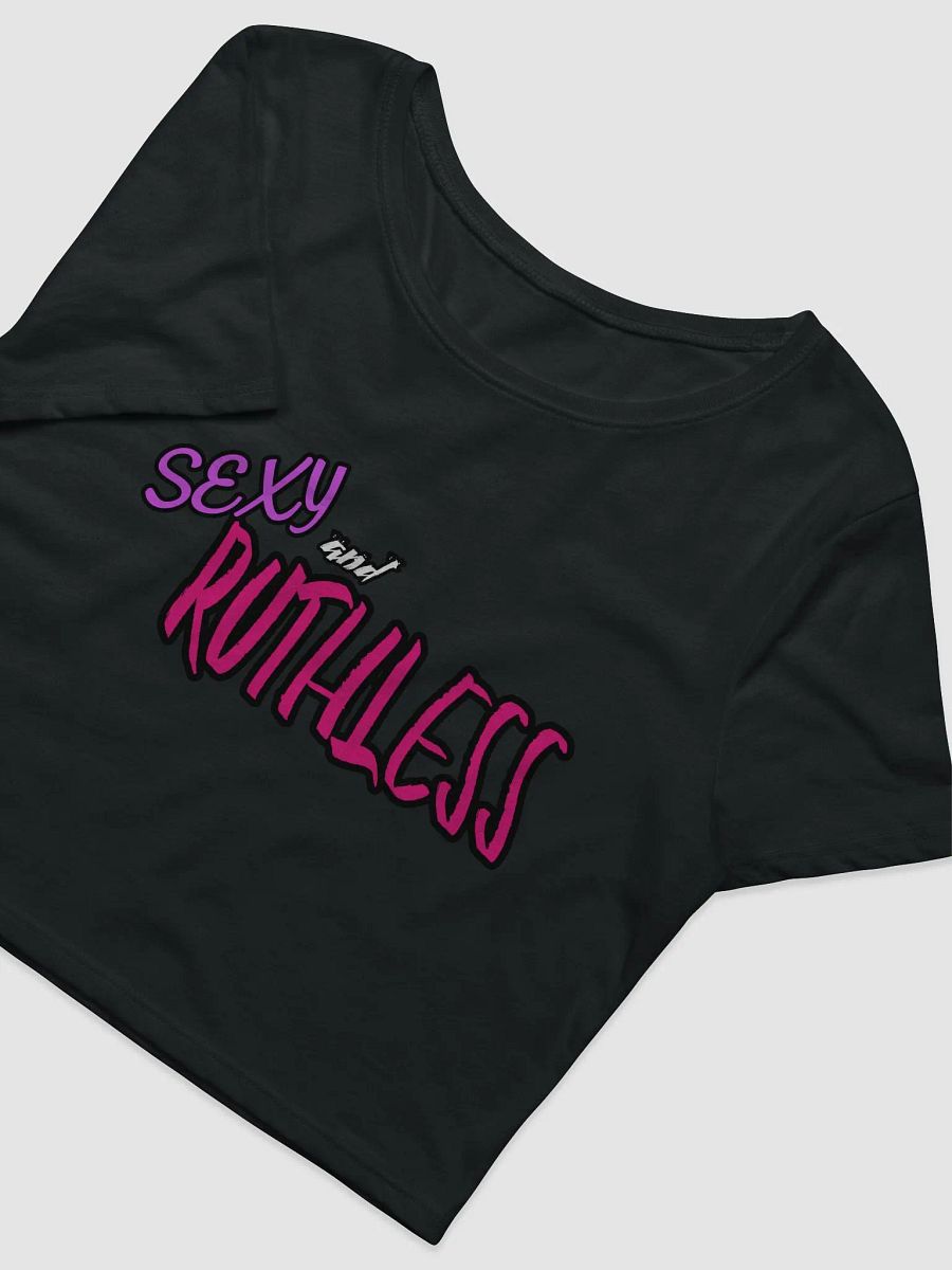 "Sexy and Ruthless" Bella+Canvas Women's Crop Tee product image (8)