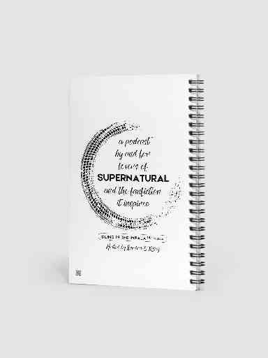 It's Finished When I HATE It - White Notebook product image (2)