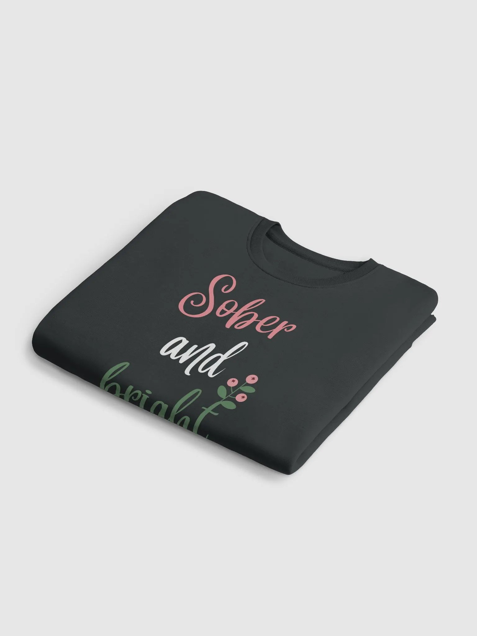Sober & Bright - Sobriety Christmas Sweater product image (18)