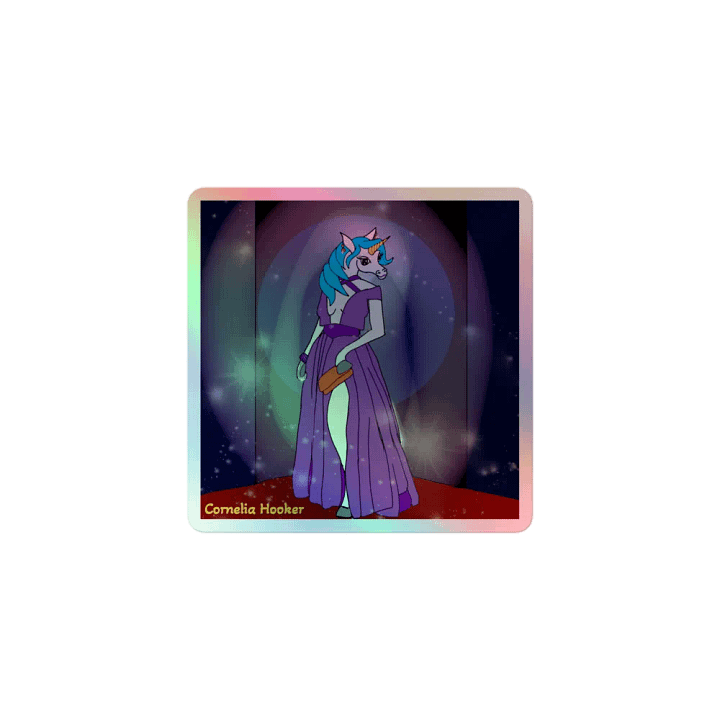 Red Carpet Cornelia Hooker Sticker product image (1)