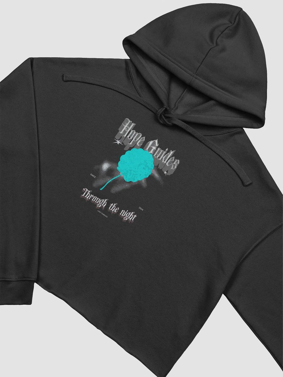 Hopeful Night Bloom Crop Hoodie product image (3)