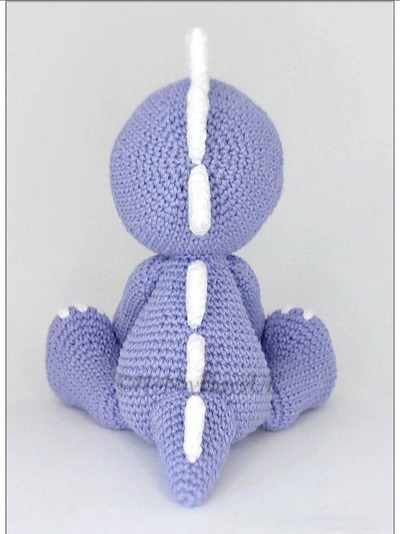 USA Pattern - Amigurumi Crochet Dinosaur product image (6)