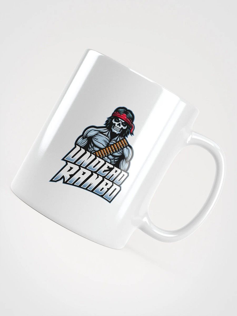 Undead Rambo Regular Style Coffee Mug (colored Logo) product image (4)