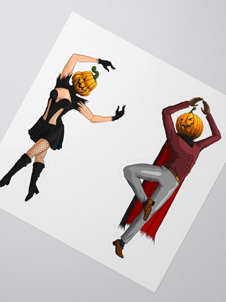 Pumpkin Village People Stickers CA product image (2)