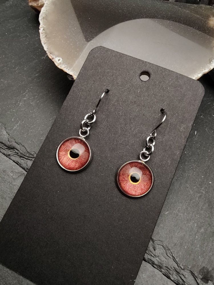 Earrings Eyes - Ember Aura Ward product image (1)