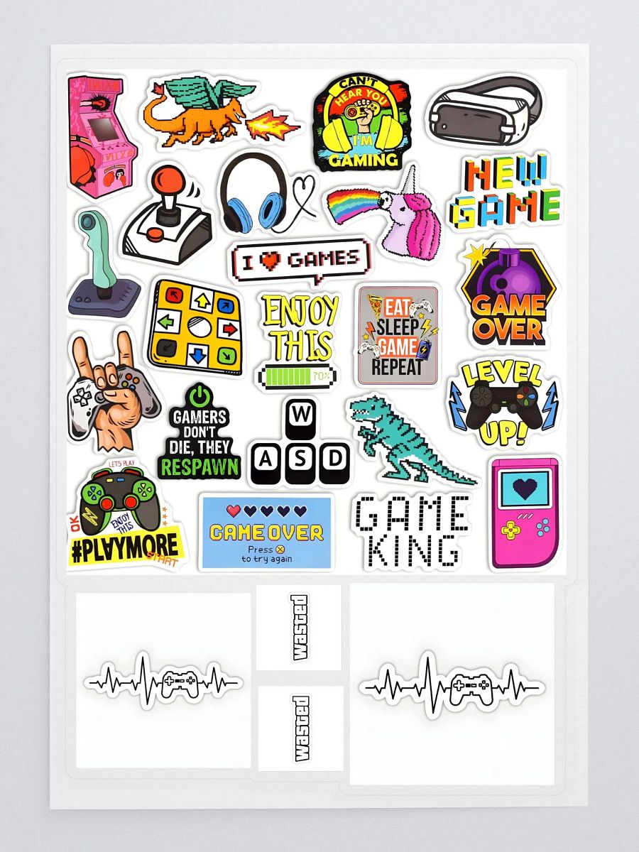 Gamer's Paradise Sticker Collection product image (3)