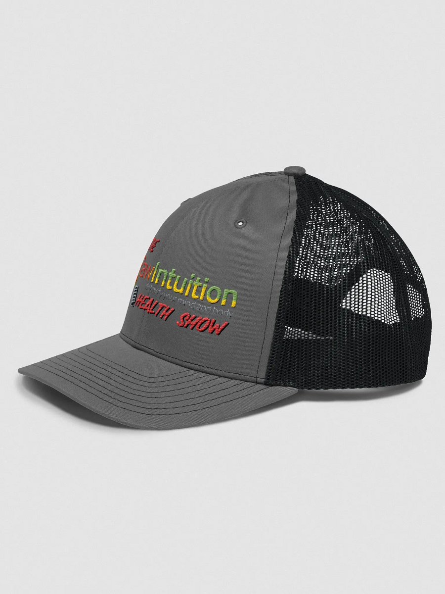 Raw Intuition Snapback: Fruit-Themed Logo Design product image (2)