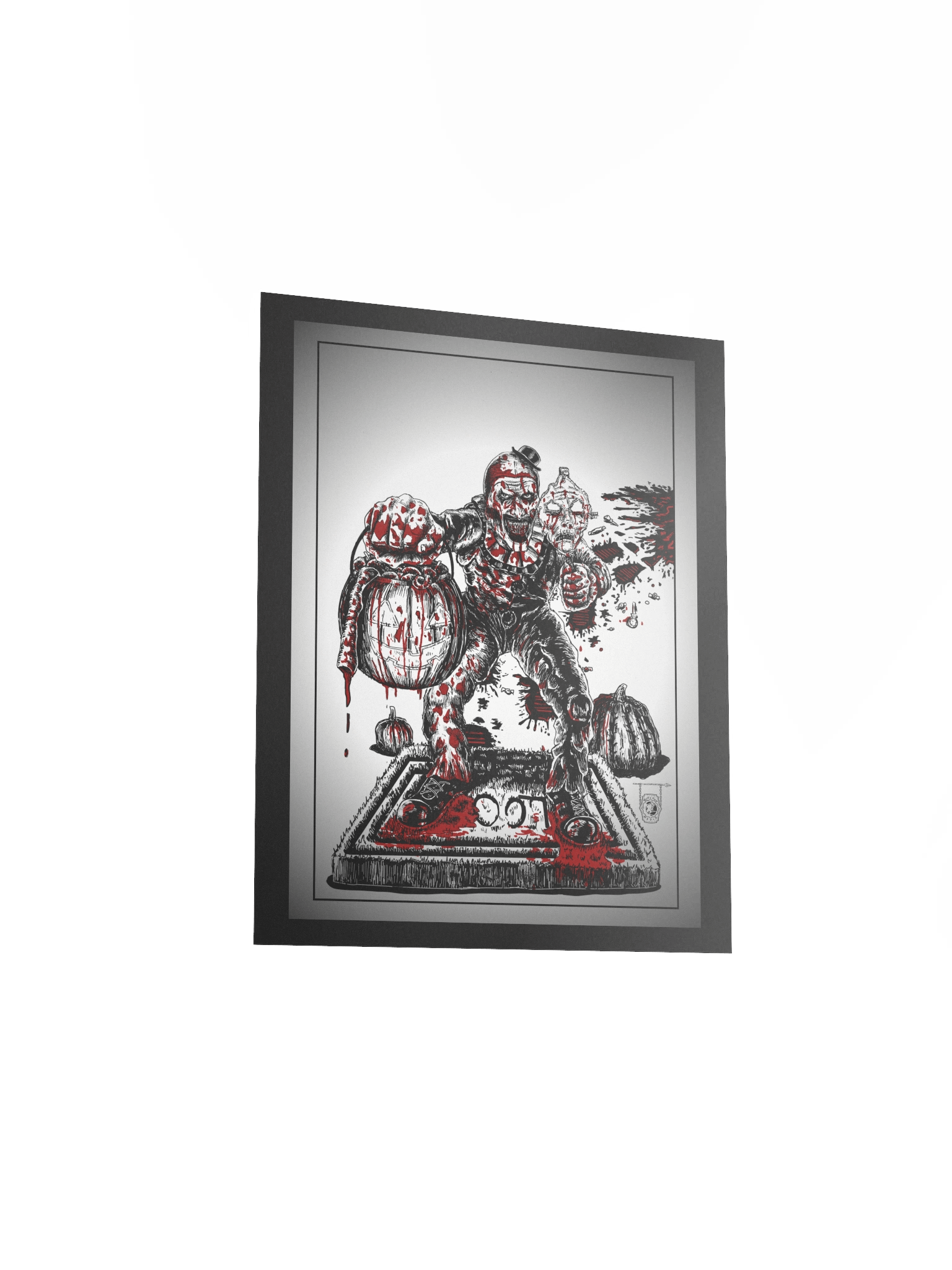 Trick or Treat with Art the Clown- Poster Print (Bloody Version) product image (4)
