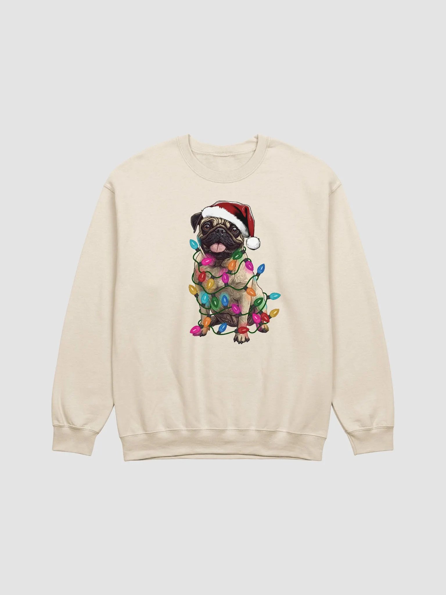 Funny Pug Christmas Sweatshirt product image (22)