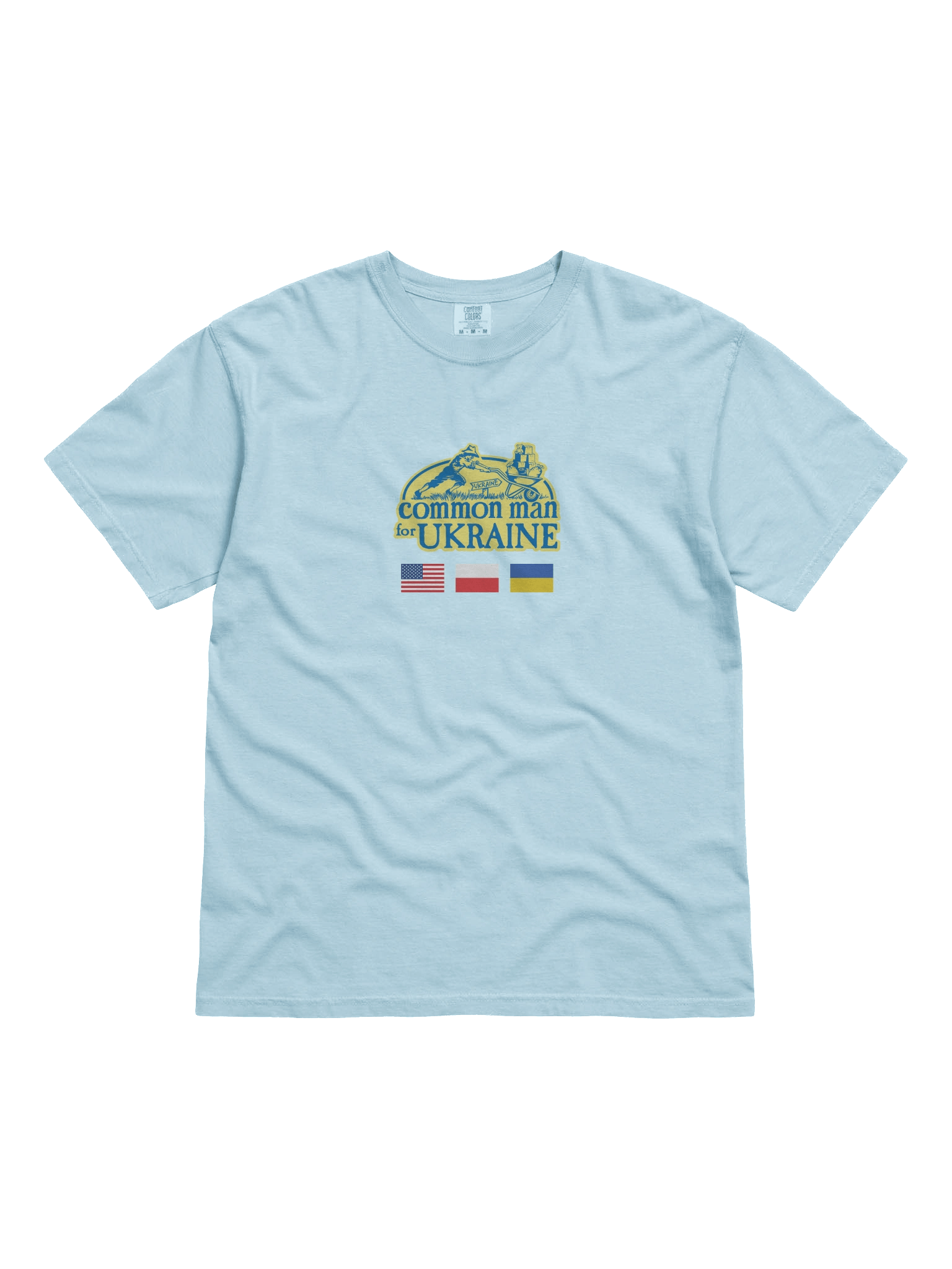 Unisex T-shirt with front center logo - "How do YOU say love?" text on back product image (1)