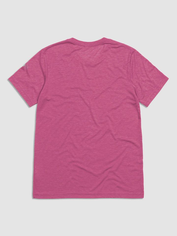 Ghost Writer Silver Text Spook Book Triblend T-shirt product image (18)