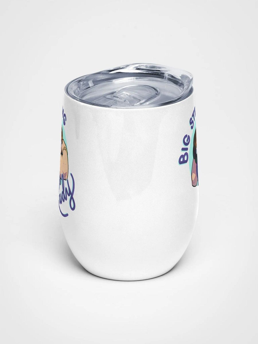 Big Strong Lady Wine Tumbler product image (5)