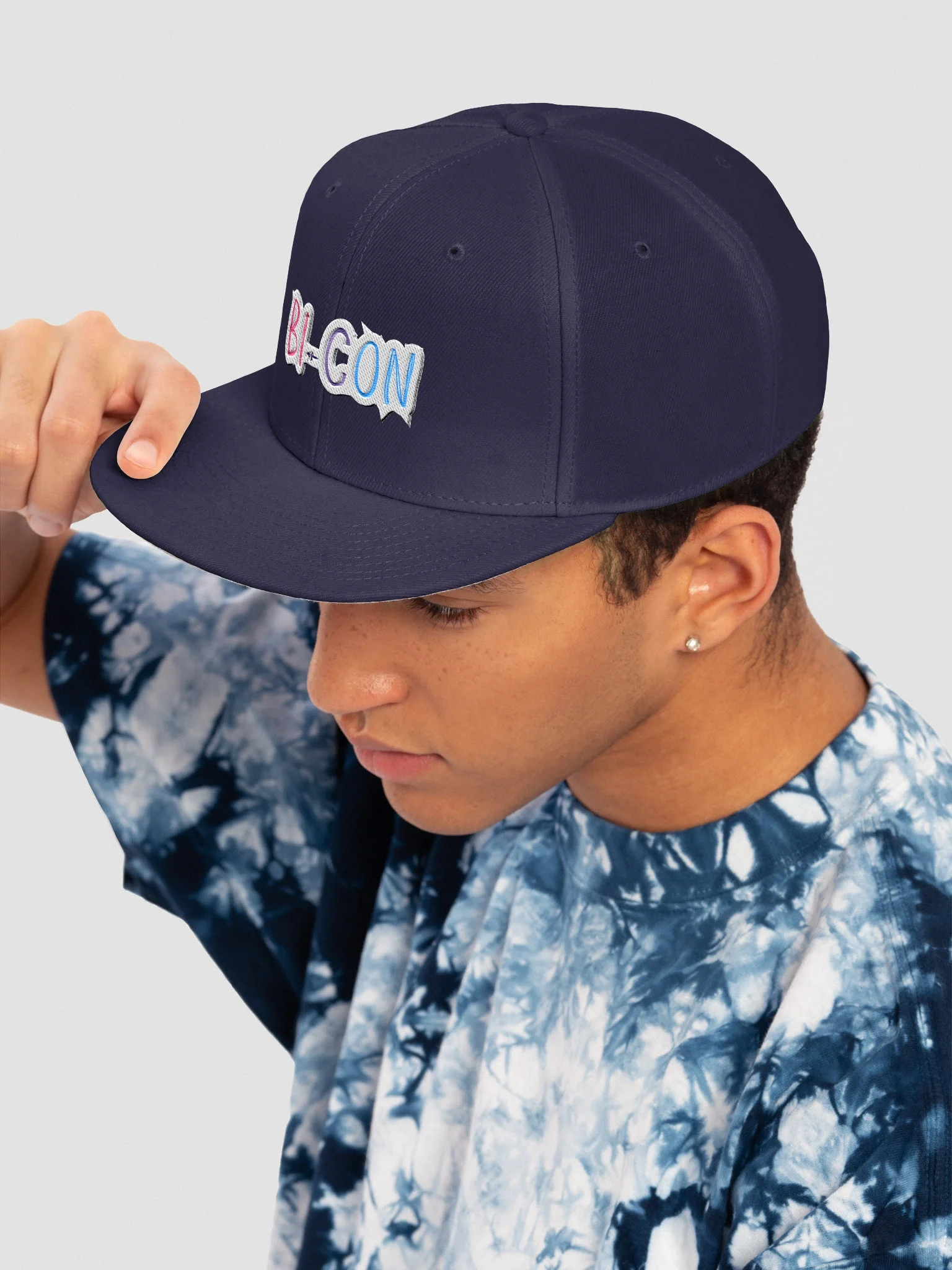 BI-CON Wool Blend Snapback Cap product image (42)