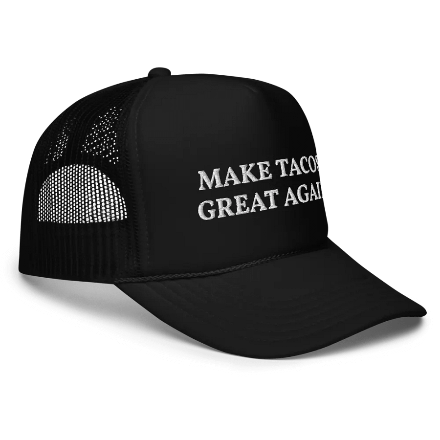 Make Tacos Great Again - Embroidered Trucker Cap Hat product image (3)