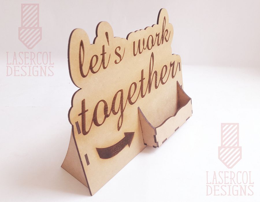 Business Card Holder - Laser Cut Files product image (10)