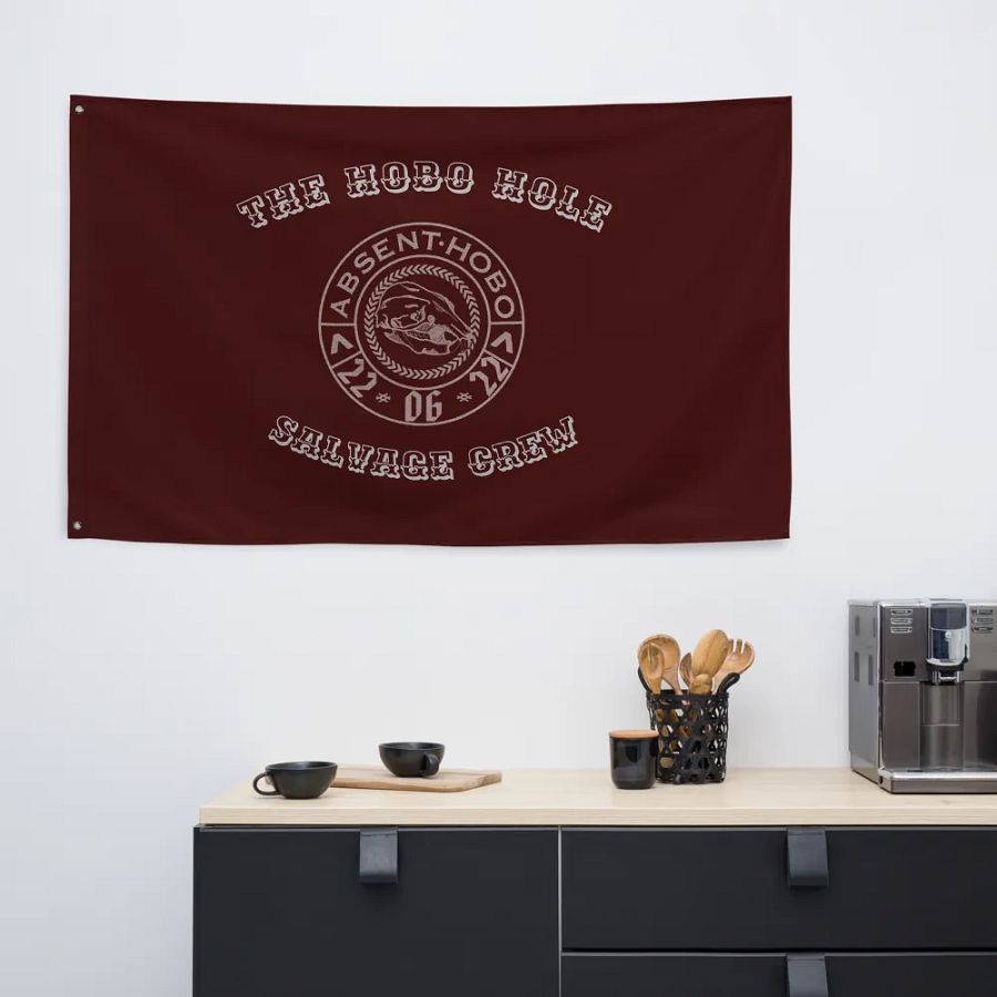 The Hobo Hole Salvage Crew Flag product image (6)