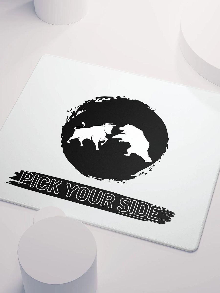 Bull Bear Pick Your Side Large Mousepad product image (3)