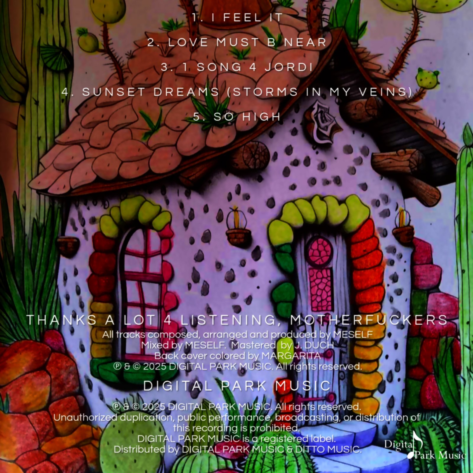 SONGS FROM THE INSIDE (MESELF) product image (2)