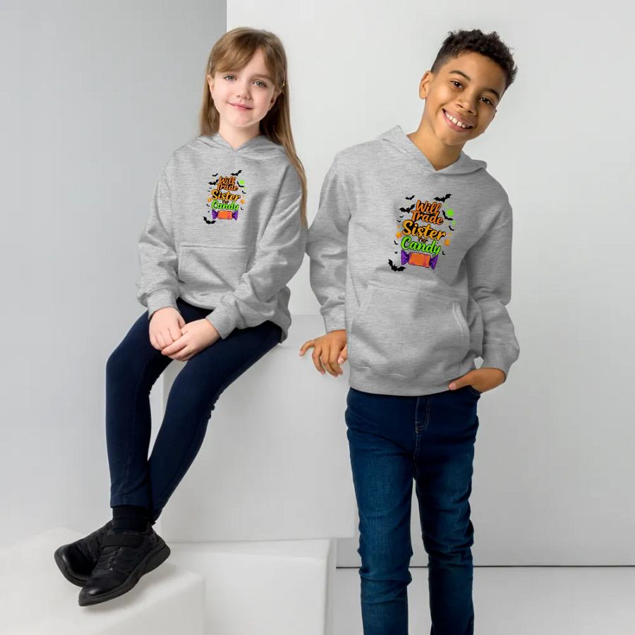 Will Trade Sister For Candy Youth Pullover Fleece product image (34)