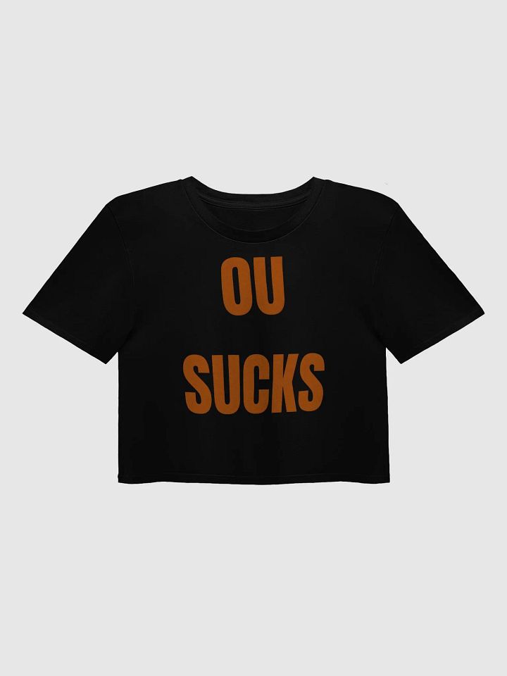 OU Sucks Crop Top product image (4)