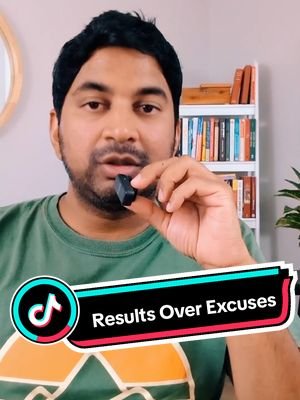 Results Over Excuses #careeradvice #noexcuses #CapCut 