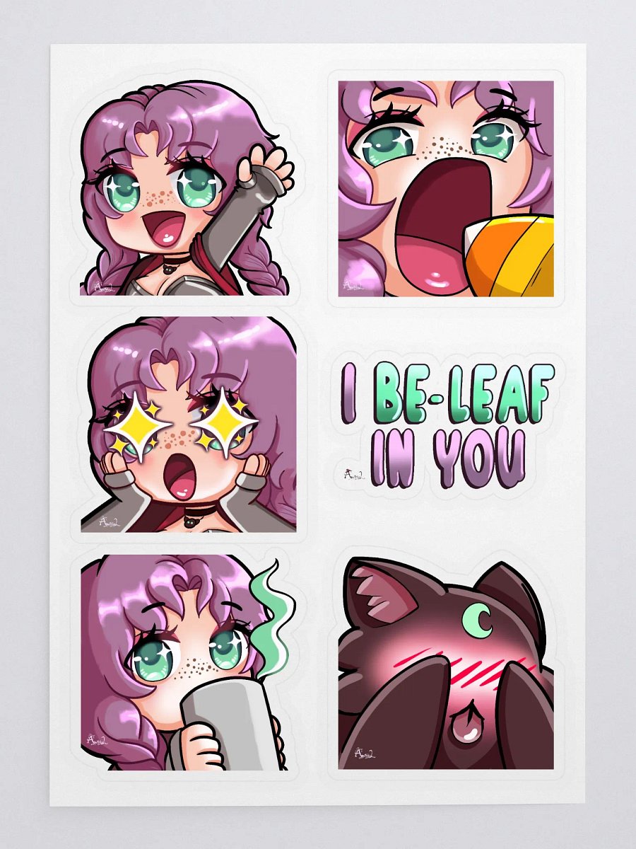 Saemi Emote Sticker Pack 2 product image (3)