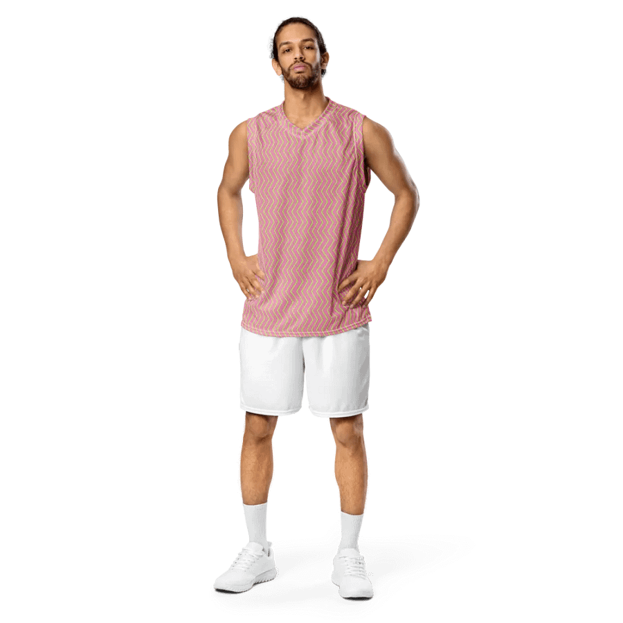 Zigzag Zest Basketball Jersey. product image (3)