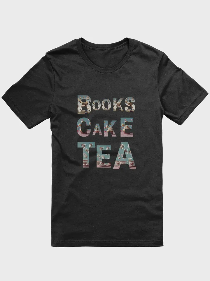 Books Cake Tea - Unisex T-shirt product image (2)