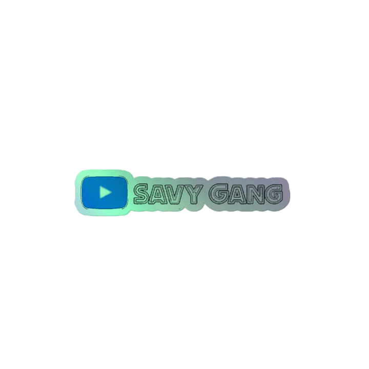 SAVY GANG Holographic Sticker Set product image (2)