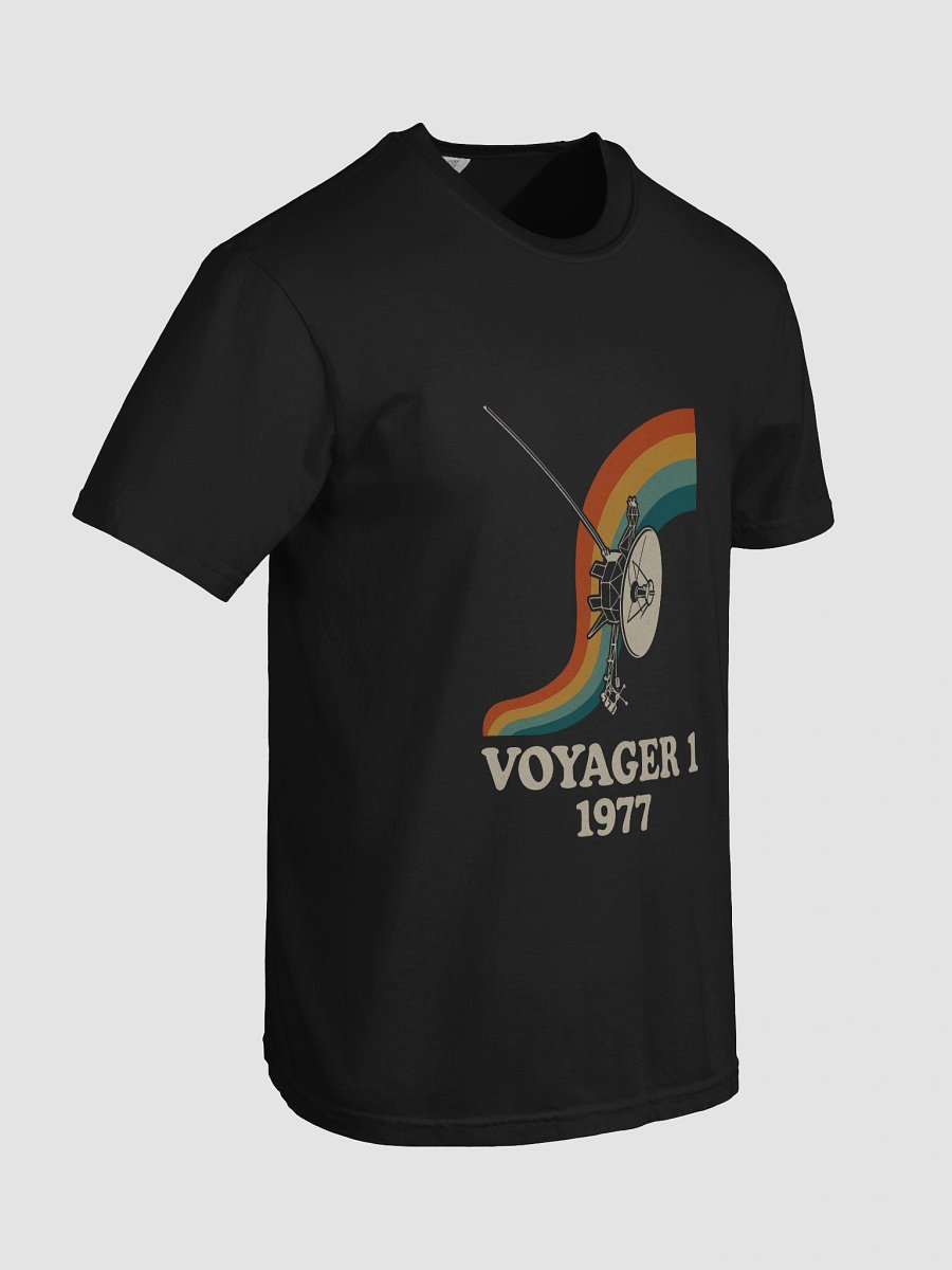 Voyager 1 1977 T-Shirt – Retro NASA Deep Space Mission Tee | Vintage Space Exploration Shirt product image (7)