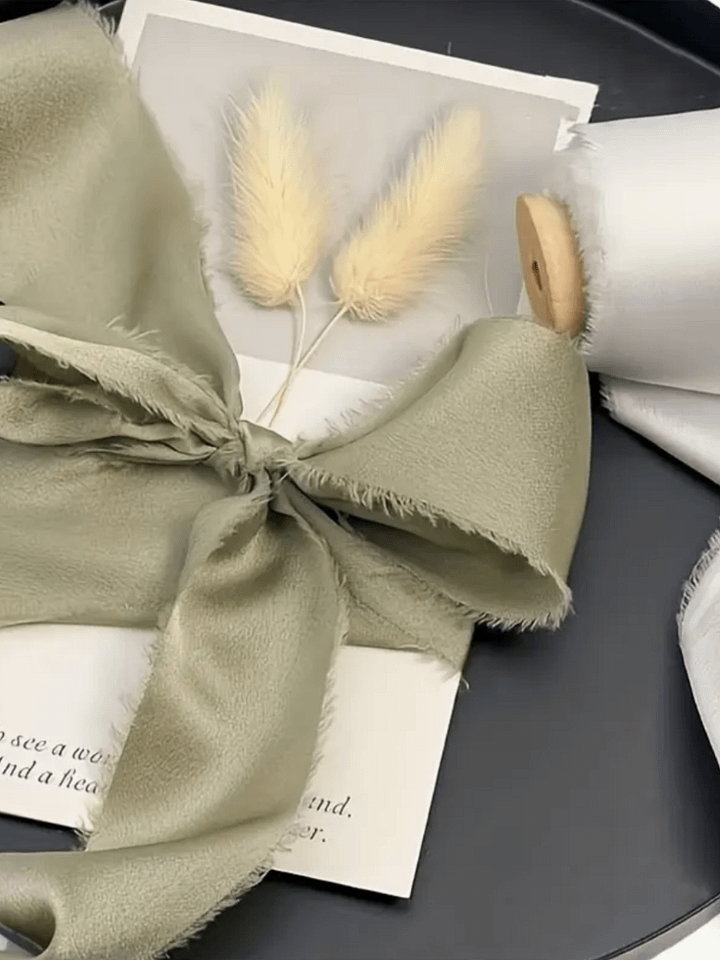 Frayed Edge Satin Ribbon product image (1)