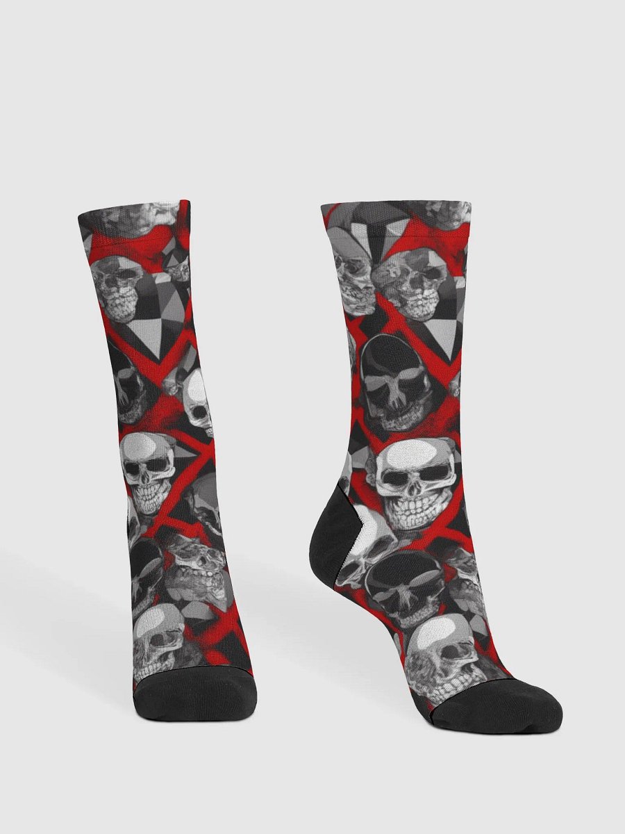 SKULLS ON RED product image (3)
